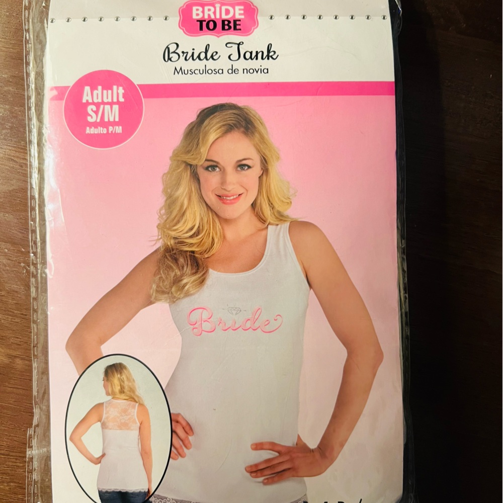 Bride to be tank top